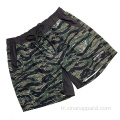 Vente en gros de shorts d&#39;entraînement camouflage personnalisés pour hommes de haute qualité